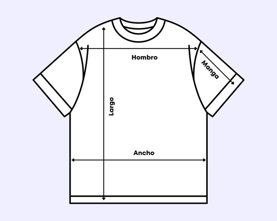 Cómo se mide: Semioversize