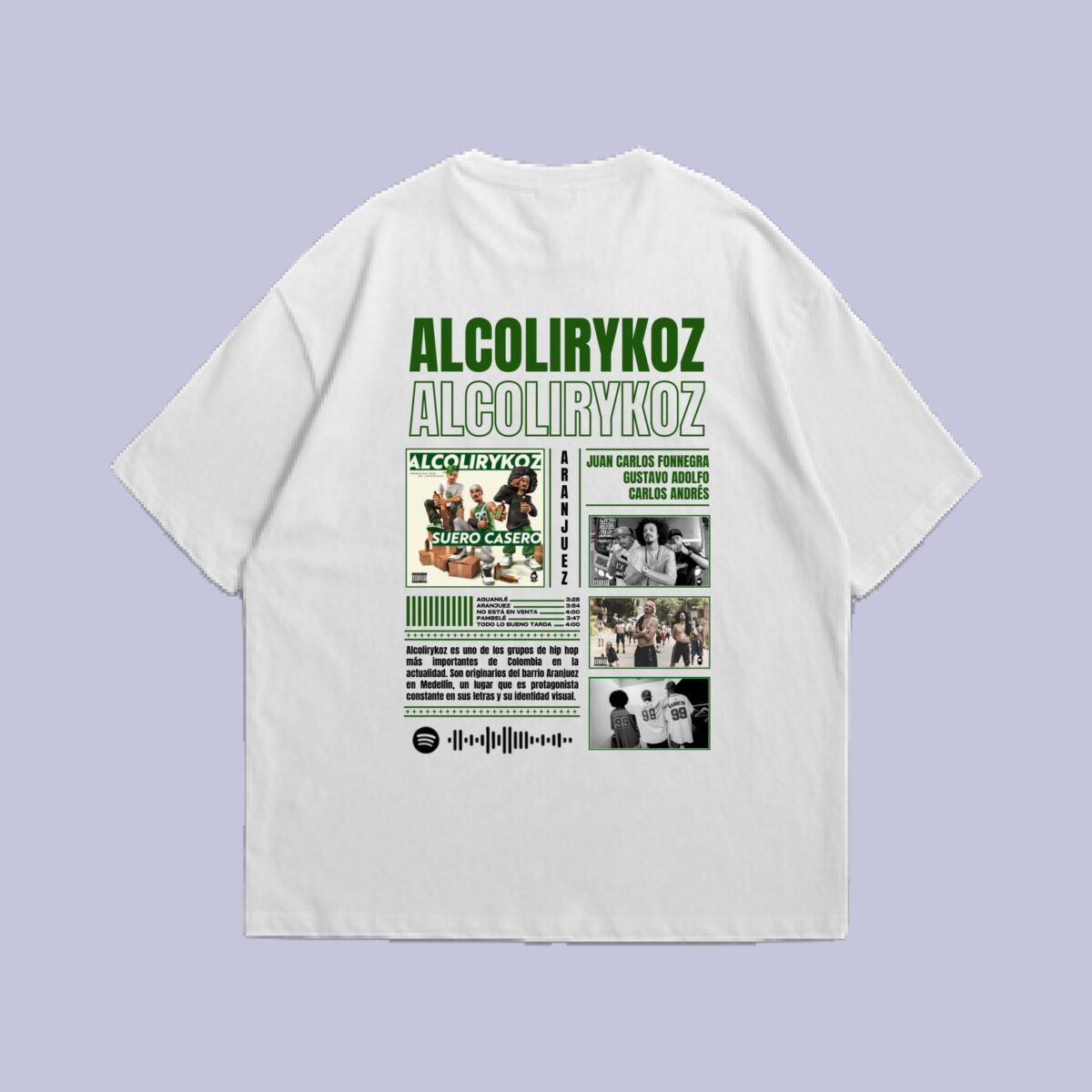 Alcolirykoz · Camiseta AZ1 / AZ2