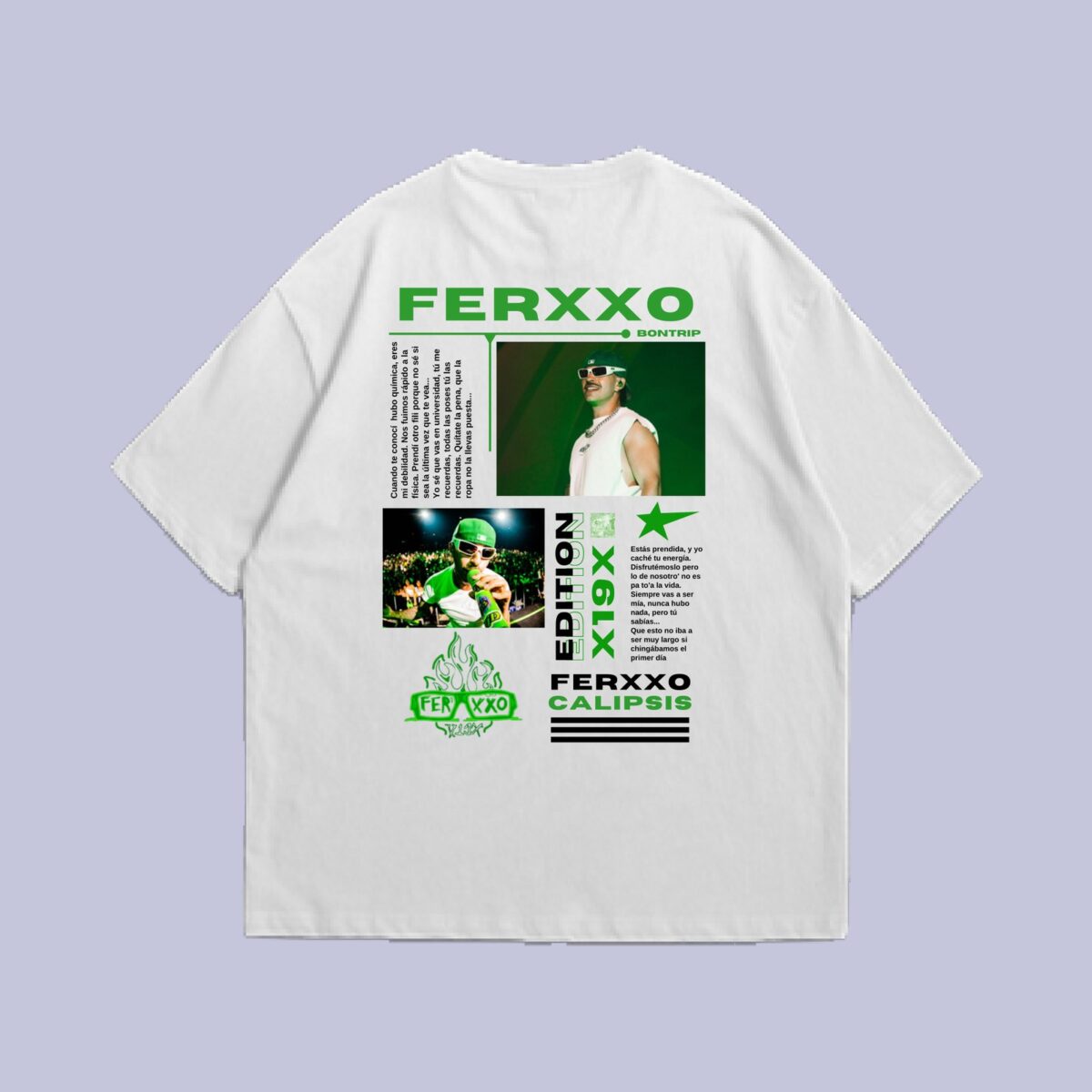 Feid · Camiseta FE1 / FE2